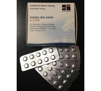 250 PASTIGLIE PHENOL RED PH LOVIBOND 51 17 91BT X TEST KIT CONTROLLO ACQUA