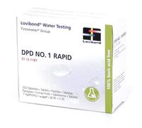 250 Pastiglie Reagenti DPD1 RAPID Lovibond per Misurazione Cloro Libero per Test