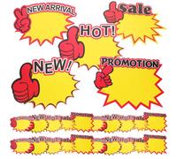 250 Pcs Cartelli Saldi Per Negozi Cartellino Del Prezzo Negozio