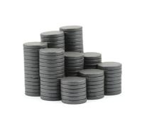 250 Pezzi 20mm x 3mm più Forte Ferrite Disco Magneti C8 Fai da Te Magneti Frigo