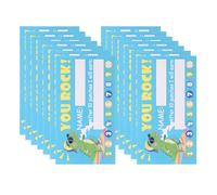250 Pezzi Carte Perforate, Carta Verde Chiaro | Colonna , Fori Diversi e Angoli Arrotondati, per Compiti dei Piccoli e Letture