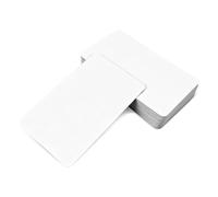 250 Pezzi Kraft Paper Biglietti Da Visita Bianca, 9X5.4Cm Bianca Kraft Paper, Cartoline Vuote, Carte Da Gioco Vuote, Biglietti Di Carta Biancas Per Parole Graffiti Appunti Ufficio Regalo Fai Da Te