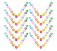 250 Pezzi Palline Capsule Rotonde in Plastica Colorata | Riempibili, Superficie Liscia e Finestra Chiara, per Premi in este e Sacchetti Regalo