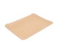 250 pezzi - Vassoi pasticceria - Piccole 23 x 17 cm naturale Kraft