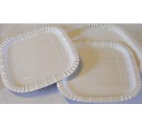 250 PIATTI PIZZA PANINO DI CARTA PER ALIMENTI M.24X24 PIZZERIA PIATTO CARTONE