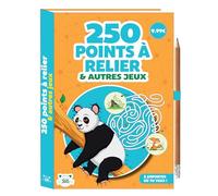 250 points à relier et autres jeux: Avec 1 crayon