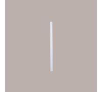 250 Pz Cannuccia Carta BIO Bianca Corta Dritta Dm7mm H150mm