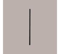 250 Pz Cannuccia Dritta PLA Bio Nera Eco Foro 8 mm H210mm