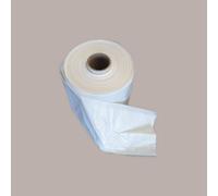 250 Pz Sacchetto Immondizia Bagno 35x35cm Bianco a rotolo