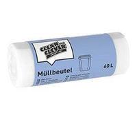 250 sacchetti per la spazzatura Smart Line Clean and Clever da 60 l, colore bianco, SMA 73
