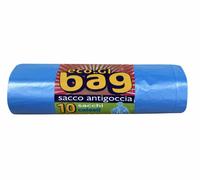 250 SACCHI RACCOLTA DIFFERENZIATA CELESTE TRASPARENT SACCHETTI 70X110 SPAZZATURA