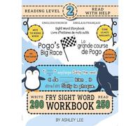 250 Sight Word Storybook, Pogo's Big Race (Level 2) Bilingual English/French Anglais/Français: Write Over 200 Fry Sight Words in English and French ... 8.5"x11" (Index And Answer Key Included): 3