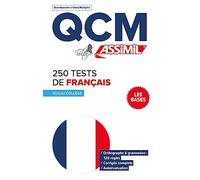 250 Tests De Français: Niveau collège: 1