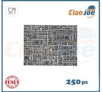 250 Tovagliette Americane 30x40cm Gourmet - Sotto Piatto Bar Pizzeria