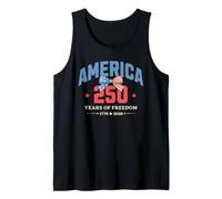 250 Years Anniversary America 1776-2026 USA 250th Birthday Canotta