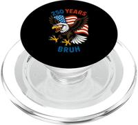 250 Years Bruh 250th Anniversary USA Aquila e bandiera per bambini PopSockets PopGrip per MagSafe