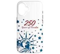 250 Years of Freedom - 2026 Independence USA Anniversary Custodia per iPhone 16
