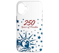 250 Years of Freedom - 2026 Independence USA Anniversary Custodia per iPhone 16 Plus