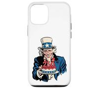 250 Years Uncle Sam Cake 250th Birthday Custodia per iPhone 12/12 Pro