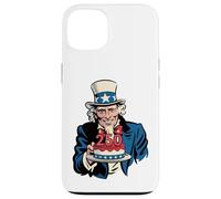 250 Years Uncle Sam Cake 250th Birthday Custodia per iPhone 13