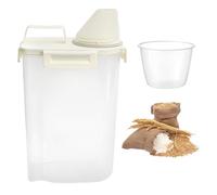 2500 ml Dosatore Detersivo Lavatrice con Bilancia, Doppia Guarnizione Contenitore Detersivo Polvere con Maniglia Portatile, Porta Detersivi Resistente All'Umidità, Contenitore per Alimenti