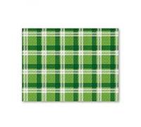 2500 Tovagliette verde scozzese 30x40 sottopiatto carta monouso
