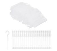 2500Pcs per J Hook Gancietti Standard 35mm/1.38 Pollici Bianchi