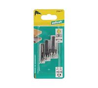 2504000 svasatore 6 mm, 12 mm, 16 mm legno, metallo, plastica 3 pz. WOLFCRAFT