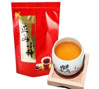 250g Di Tè Nero Biologico Fritto Con Metodi Tradizionali Lapsang Souchong - Tè Rosso per Riscaldare Lo Stomaco -Senza Additivi Corposo Morbido - La Zuppa Di Tè Dal Sapore è Di Un Rosso Brillante