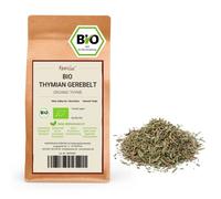 250g di timo BIO essiccato e grattugiato - spezia aromatica BIO, senza additivi - perfetta per il tè al timo - in confezione biodegradabile