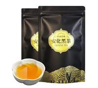 250g Tè Anhua Yiyang Vecchio Tè Nero Tee Cinese in Foglia Sfusa Senza Additivi Pu'er Verde Biologico Fermentato Puer in Foglia Sfusa Tea Bollito Gusto Intenso E Puro Tee Nero Fatto a Mano