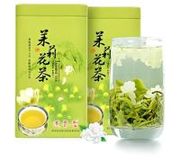 250g Tè Verde Originale Al Gelsomino Della Florida Tè Verde Cinese Rinfrescante Al Gelsomino Tè Profumato Alle Erbe Bevanda Verde Retrogusto Dolce In Foglie Sfuse Infuso Freddo O Con Ghiaccio