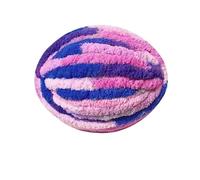 250g Thick Ice Strip Yarn Blanket - Hand-Knitted Chenille Cushion for Pets, DIY Thread for Scarves and Hats, Soft Extra Thick Wool Ball(Blueberries)