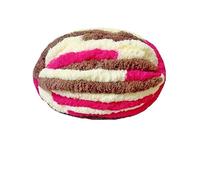 250g Thick Ice Strip Yarn Blanket - Hand-Knitted Chenille Cushion for Pets, DIY Thread for Scarves and Hats, Soft Extra Thick Wool Ball(Grapes)