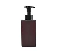 250ml/450ml Plastic Foaming Soap Dispenser Refillable Pump Bottle per bagno(Brown 450ML)