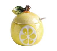 250ml Fruit Shaped Spice Jar Sugar BowlSeasoning jarwith Lid and Spoon
