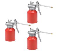 250ml latta olio in metallo Pompa oliatore bottiglia lubrificazione manuale 3pz