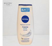 3x 250ml NIVEA Crema Soft Doccia Crema Vitamina Ph Ultra Doccia Olio di Mandorle