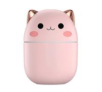 250ml USB Portatile Mini Auto Casa Umidificatore Aroma Olio Diffusore Nebbia Purificatore Rosa 80x80x109 mm