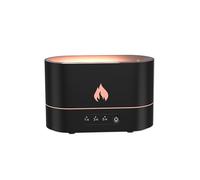 250ml USB umidificatore olio essenziale diffusore camera da letto 3D Flame Mist