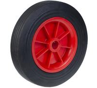 250mm 25.4cm Gomma Ruota Per Potenza Rondella Generatore Trolley 2.5cm Foro