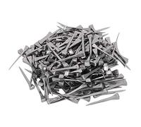 250Pcs Steel E3 Horseshoe Nails,Stained Glass Making Nails and Horse Race Square Head Nails for Securing Glass