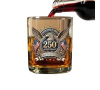 250th American Whisky Bottle 1776-2006 Bicchieri storici commemorativi