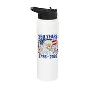 250th Anniversary 250 Year America Freedom Eagle Stainless Steel Insulated Water Bottle
