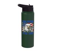 250th Anniversary 250 Year America Freedom Eagle Stainless Steel Insulated Water Bottle