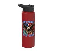 250th Anniversary 250 Year America Freedom Eagle Stainless Steel Insulated Water Bottle