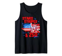 250th Anniversary Stars Stripes 250 Years American 4th July Canotta
