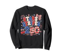 250th Anniversary Stars Stripes 250 Years American 4th July Felpa