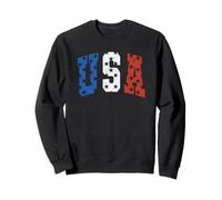 250th Anniversary USA Patriotic 4th July US Logo Felpa