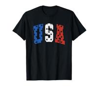250th Anniversary USA Patriotic 4th July US Logo Maglietta